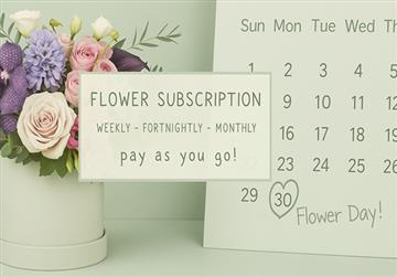 Subscription flowers image